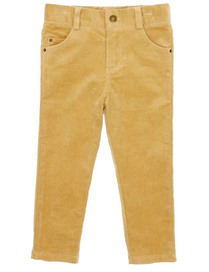 BOYS PINWALE CORD PANT CAMEL