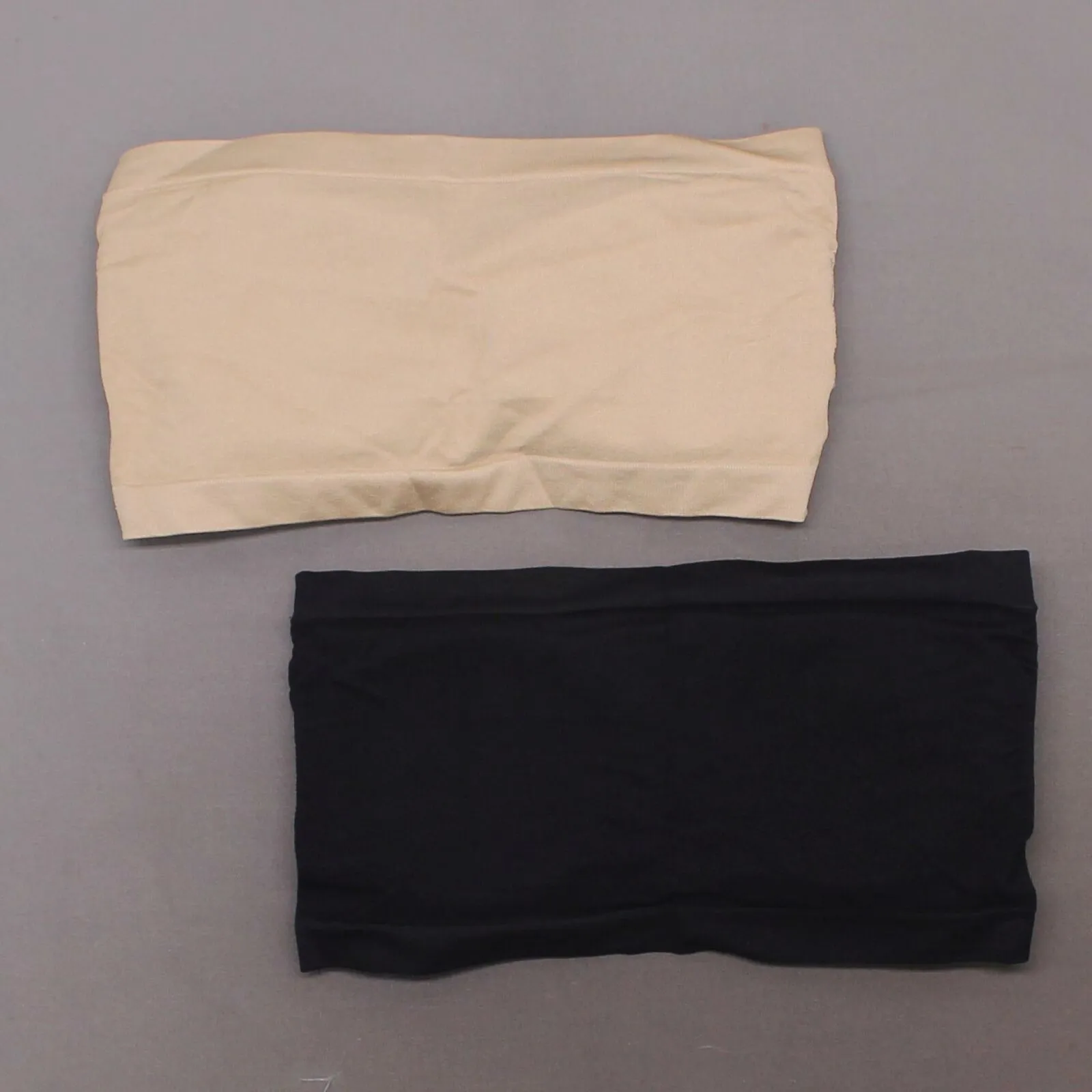 Breezies Women's Plus Size 2 Pack Strapless Underwire Bandeau Bras