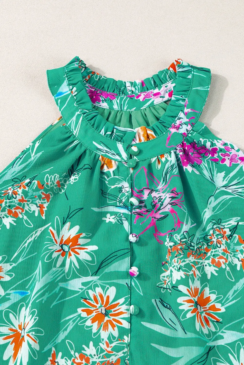 Bright Idea- Floral Tank Top