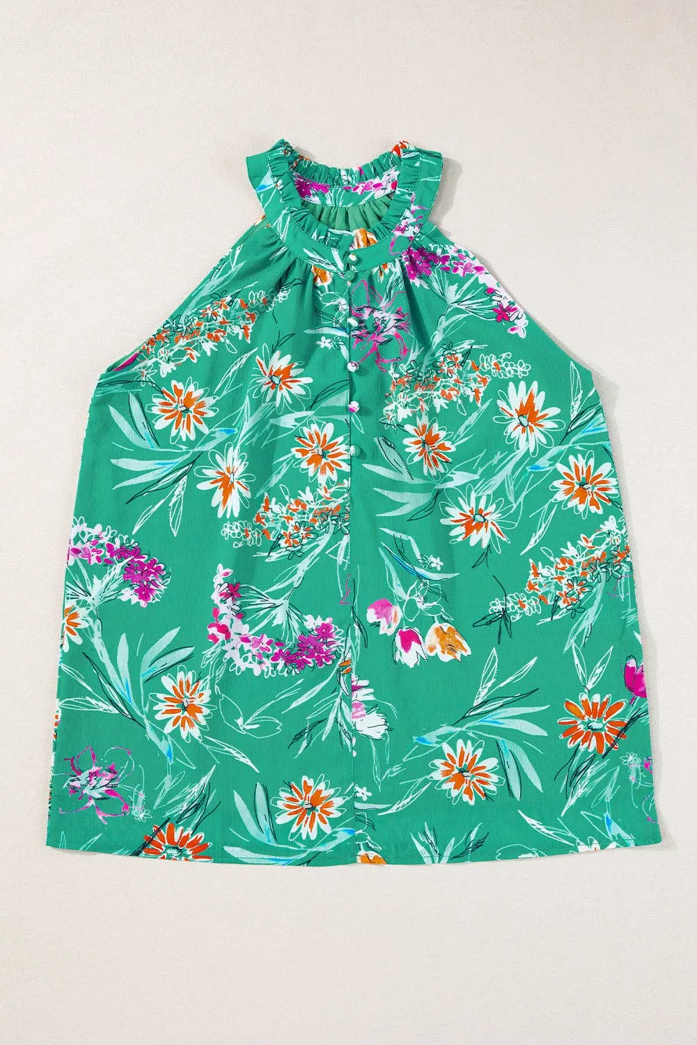 Bright Idea- Floral Tank Top