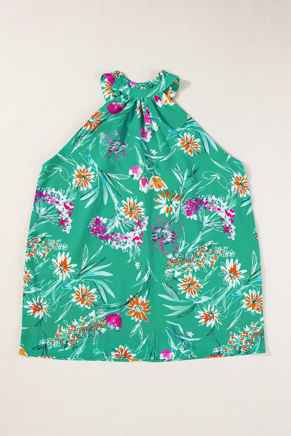 Bright Idea- Floral Tank Top