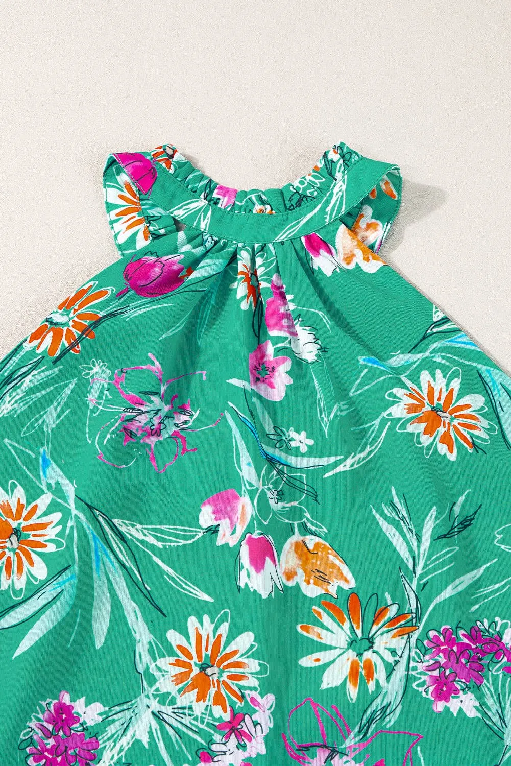 Bright Idea- Floral Tank Top