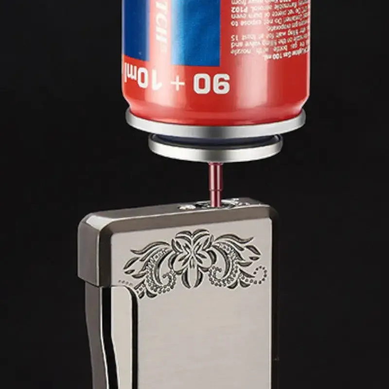 Briquet tempete flamme