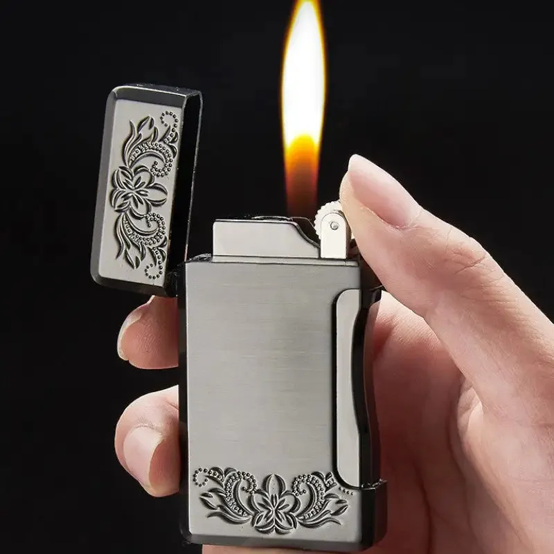 Briquet tempete flamme