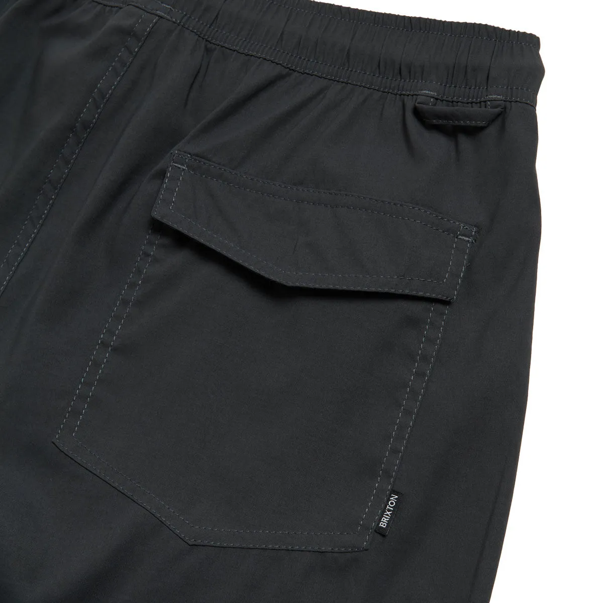 Brixton Everyday Stretch Hybrid Shorts - Washed Black