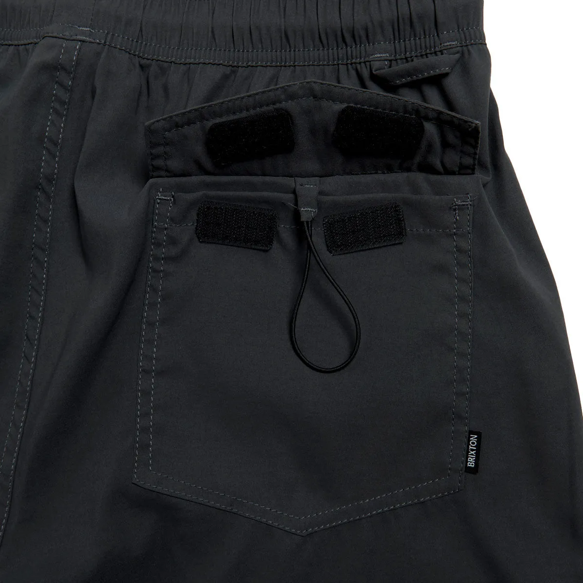 Brixton Everyday Stretch Hybrid Shorts - Washed Black