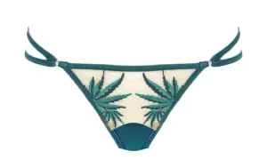 Brooklyn Haze Thong - Emerald -