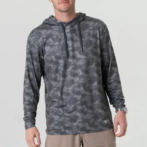 Burlbo Performance Hoodie Stone Camo