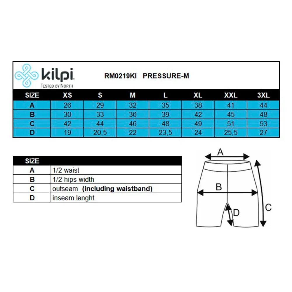 CALZAS KILPI PRESSURE-M BLK