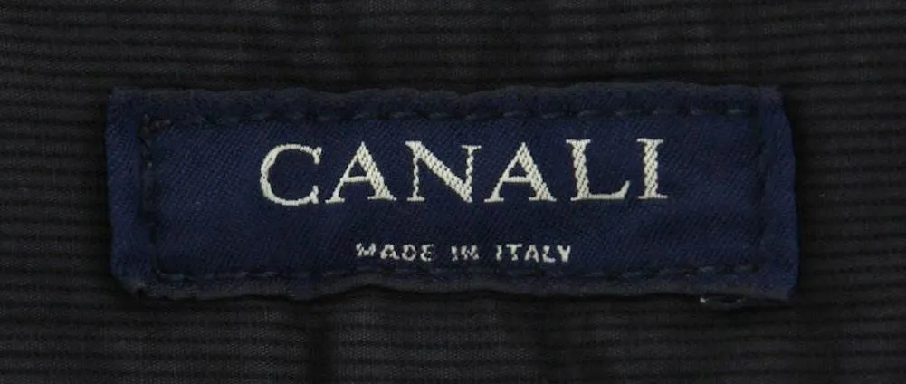 Canali Midnight Navy Blue Pants