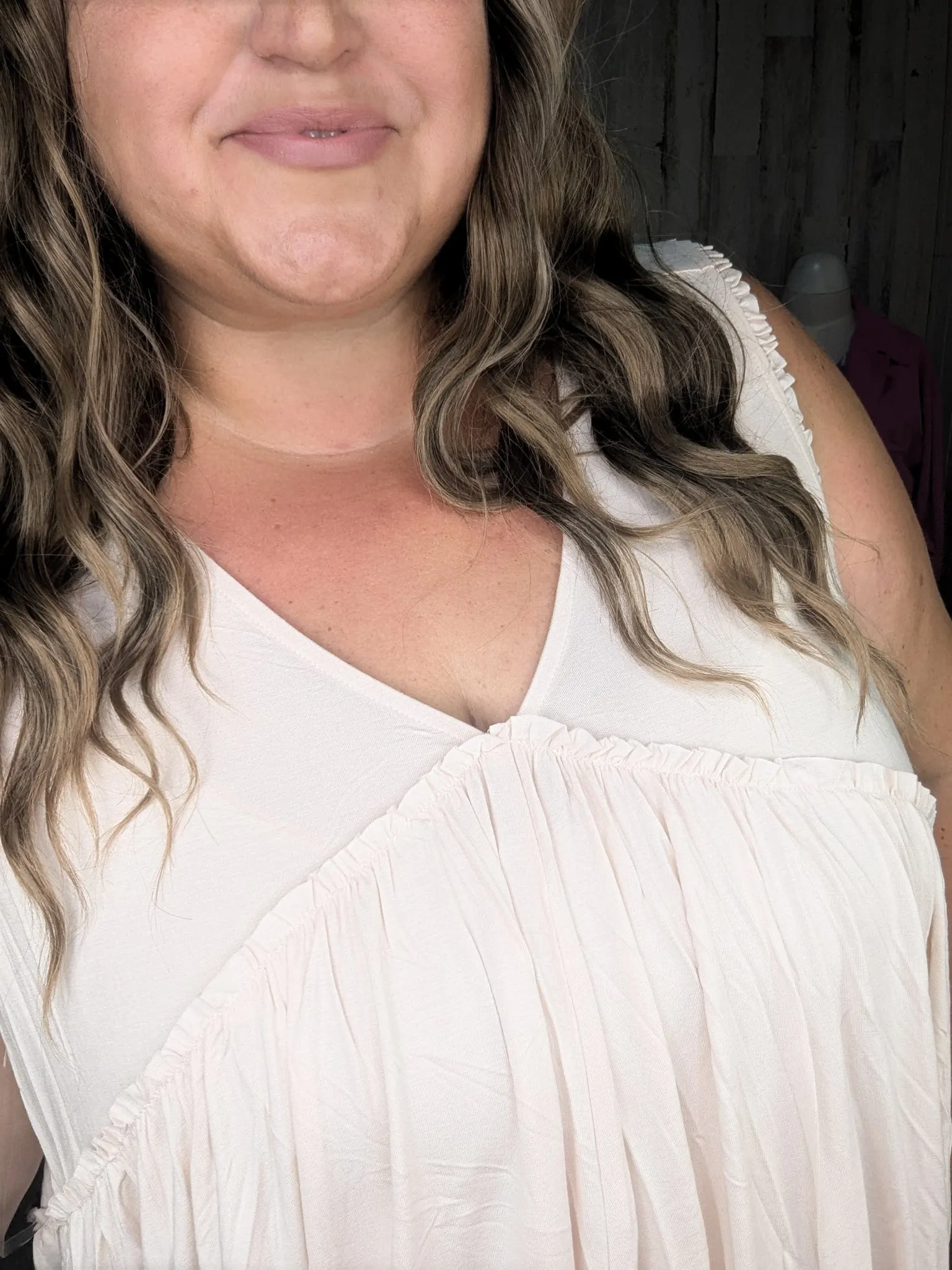Candace Ultimate No-Cling Flowy Tiered Tank (7 Colors!)