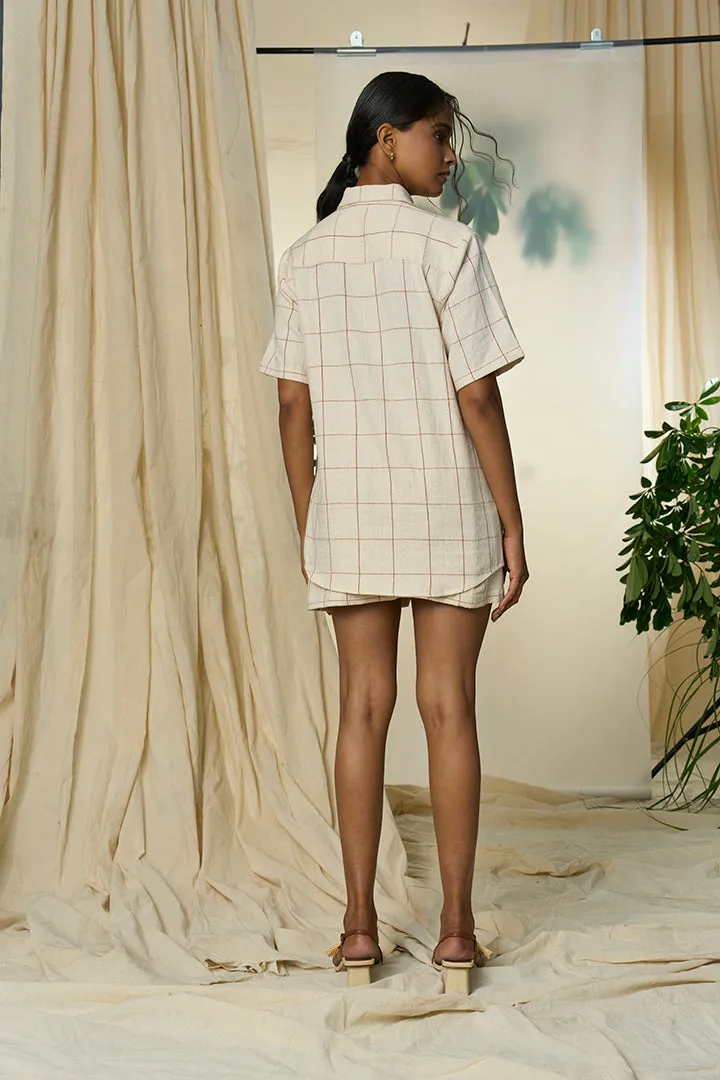 Candy Cane Kala Cotton Shirt