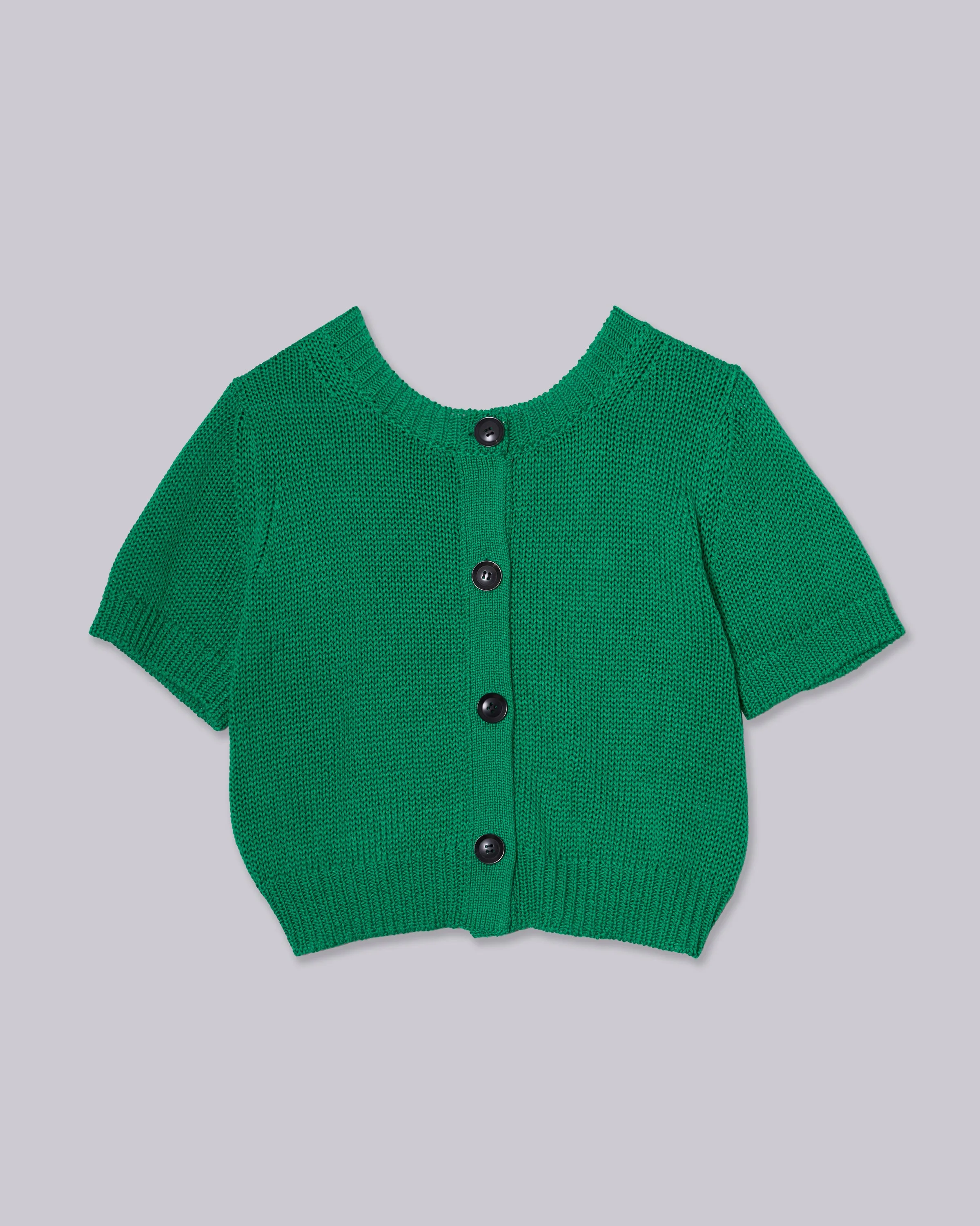 Cardigan Pullover in Green