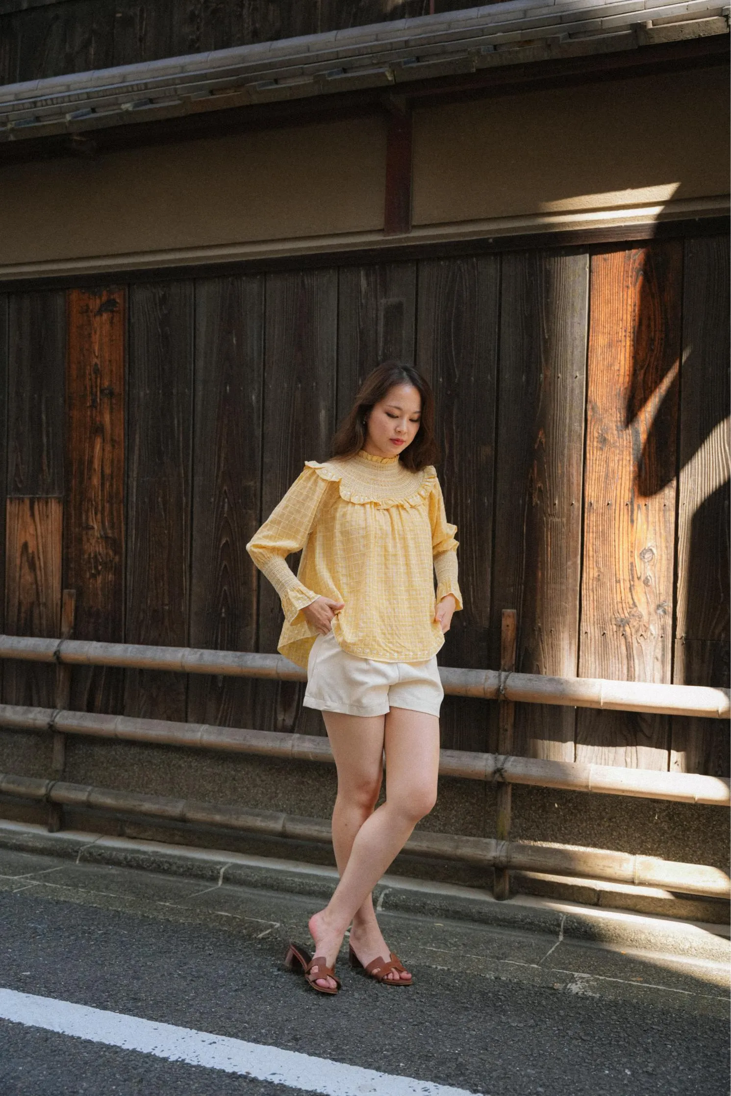 CARO TOP IN BUTTER