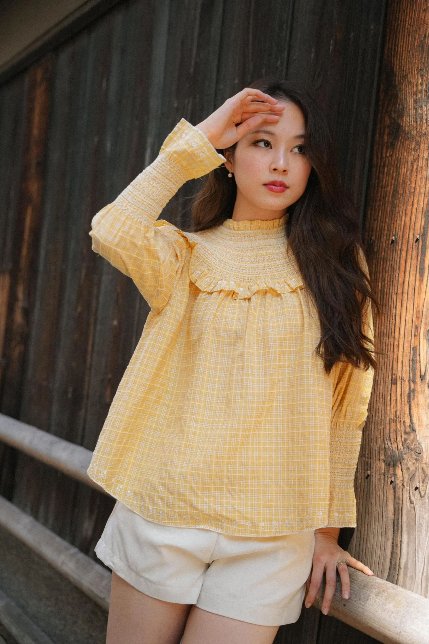 CARO TOP IN BUTTER