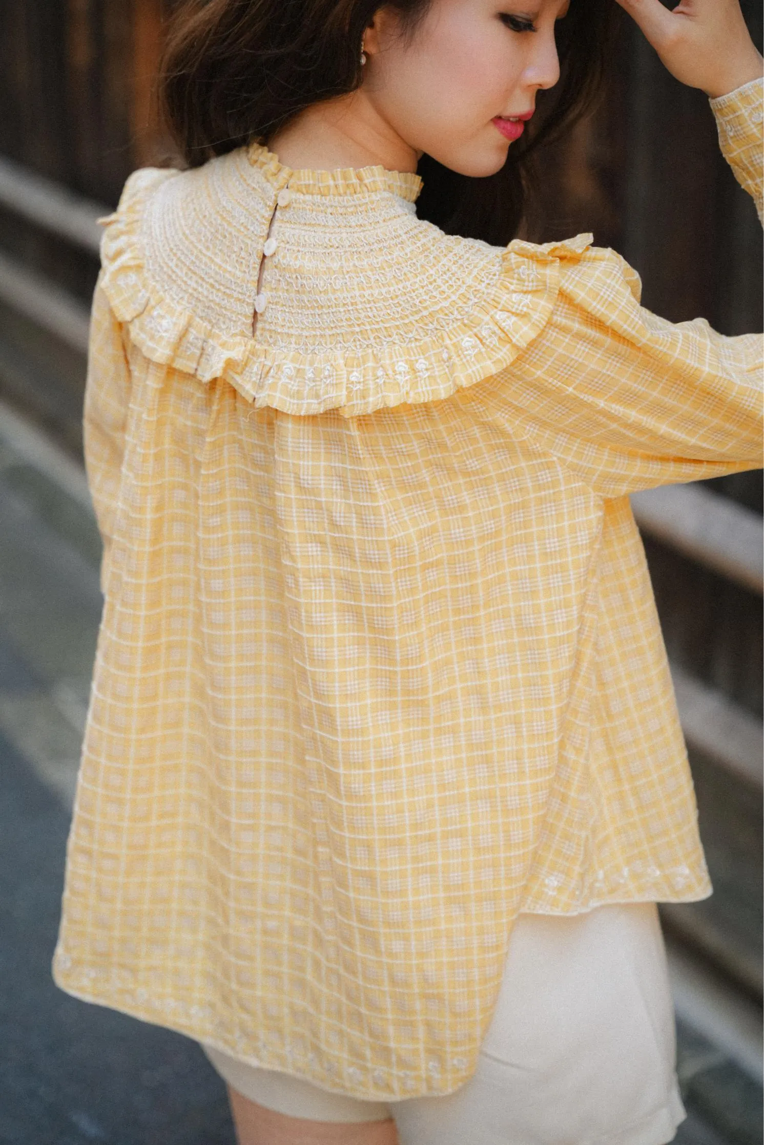 CARO TOP IN BUTTER
