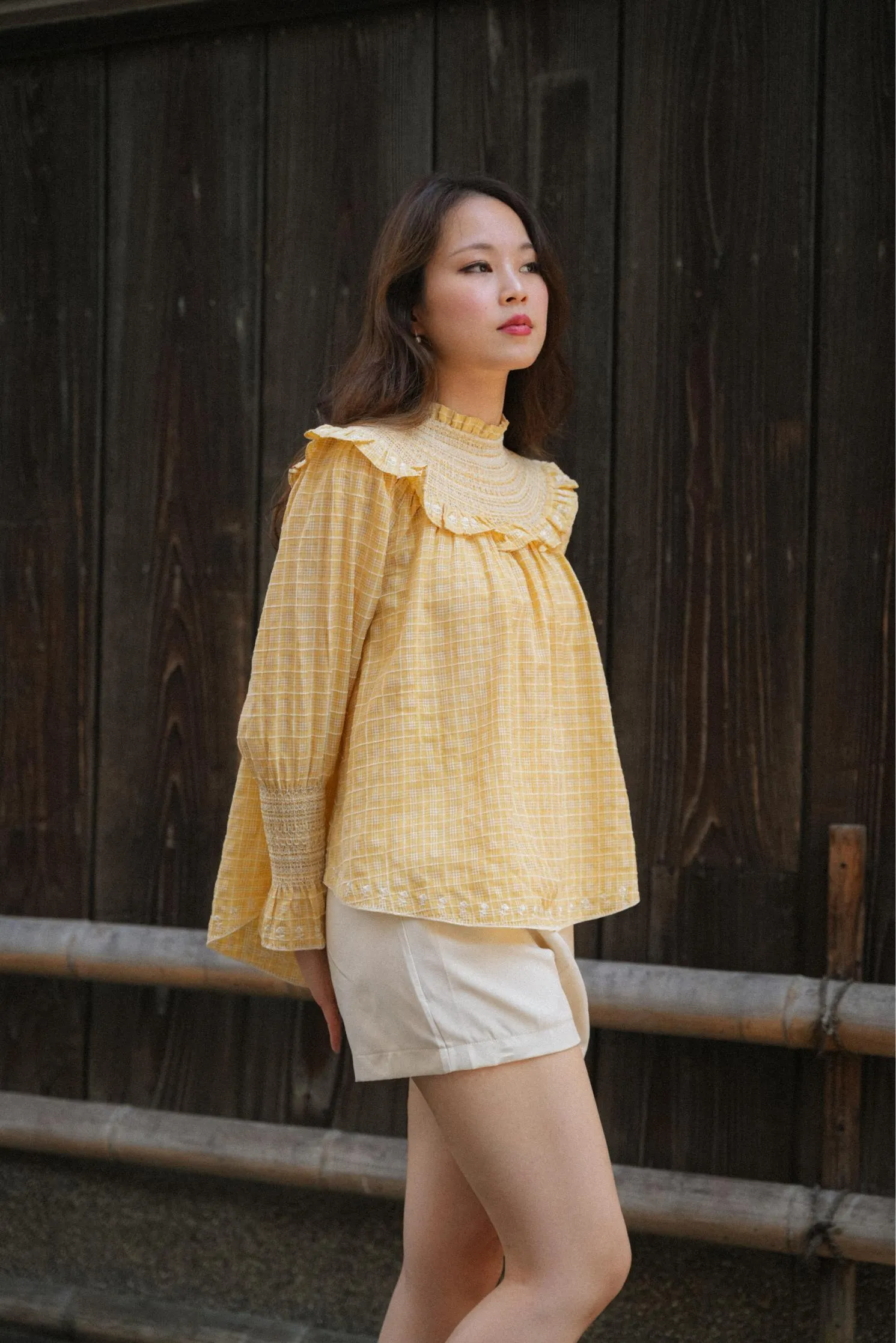 CARO TOP IN BUTTER