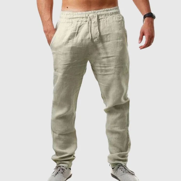 Charles Harrington Easy Linen Pants