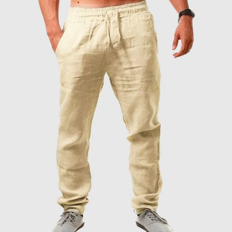 Charles Harrington Easy Linen Pants