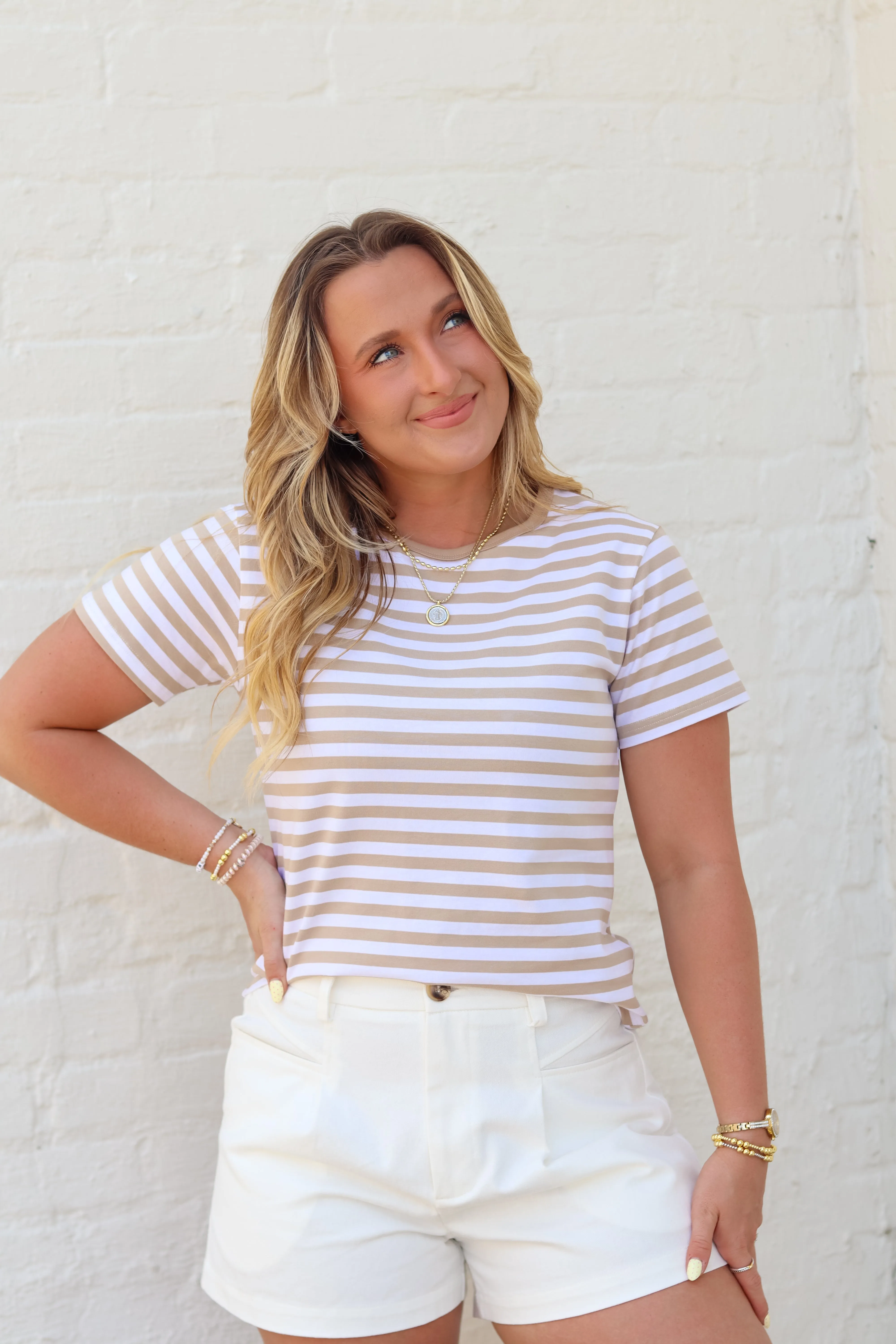 Charli Striped Tee