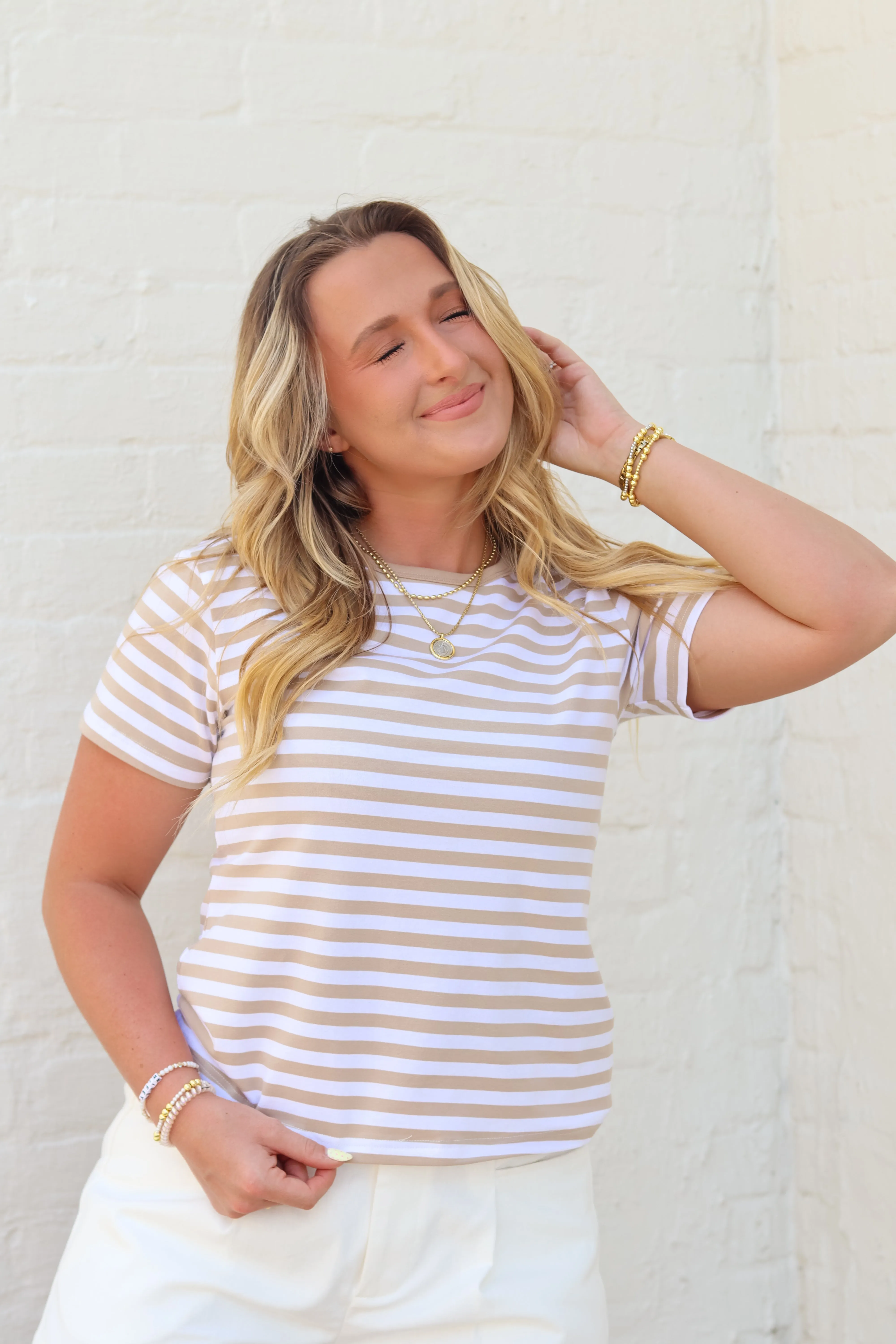 Charli Striped Tee