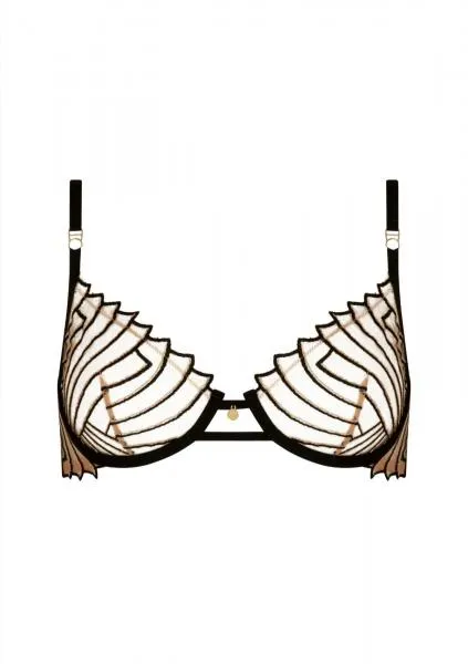 Cosmic Dream Half Cup Bra - Noir -