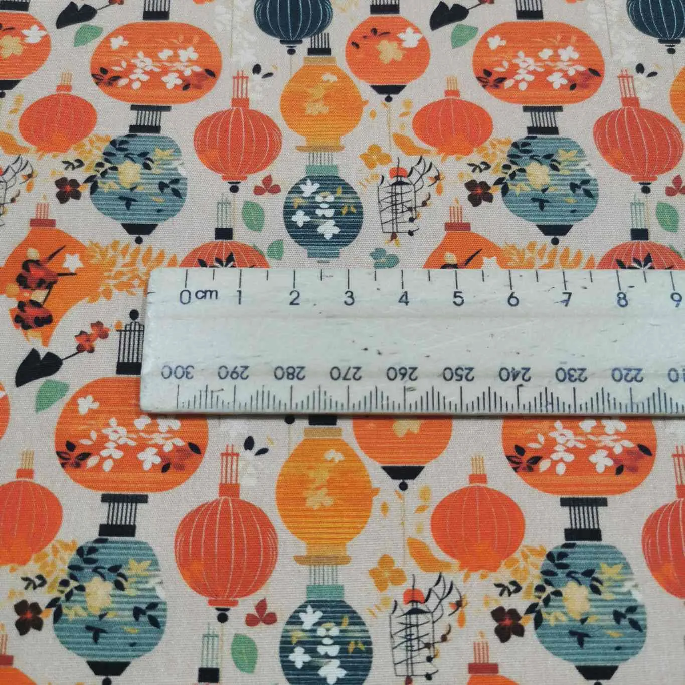 Cotton Poplin, Lanterns