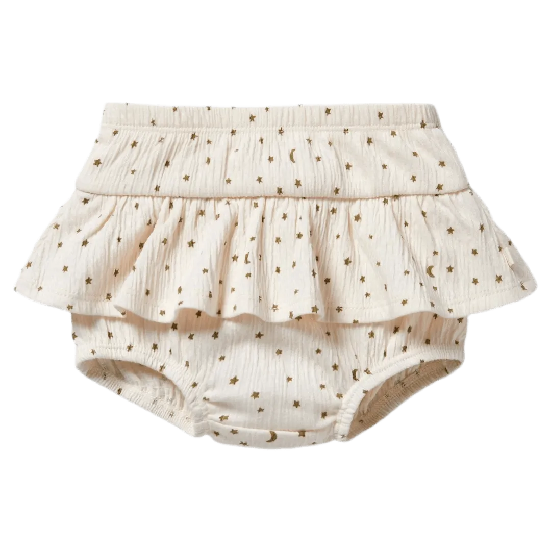Crinkle Ruffle Nappy Pant - Chasing the Moon