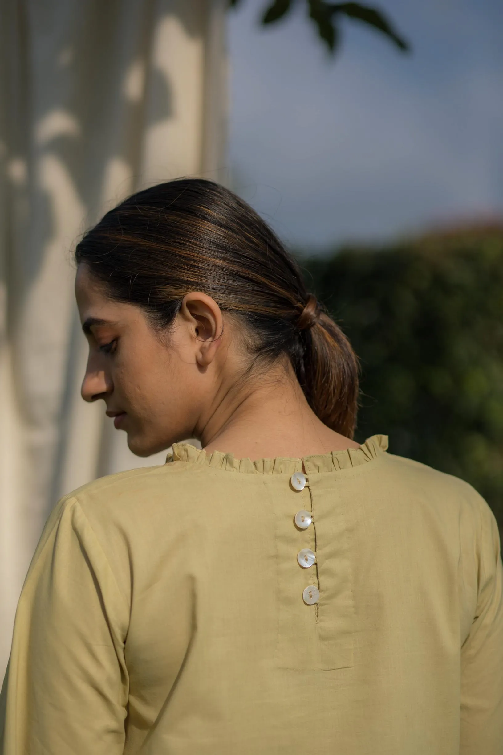 Dahlia Bell-sleeves Top