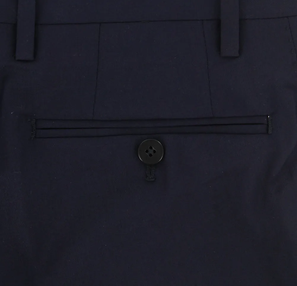 Donnanna Navy Blue Pants - 40 US / 56 EU