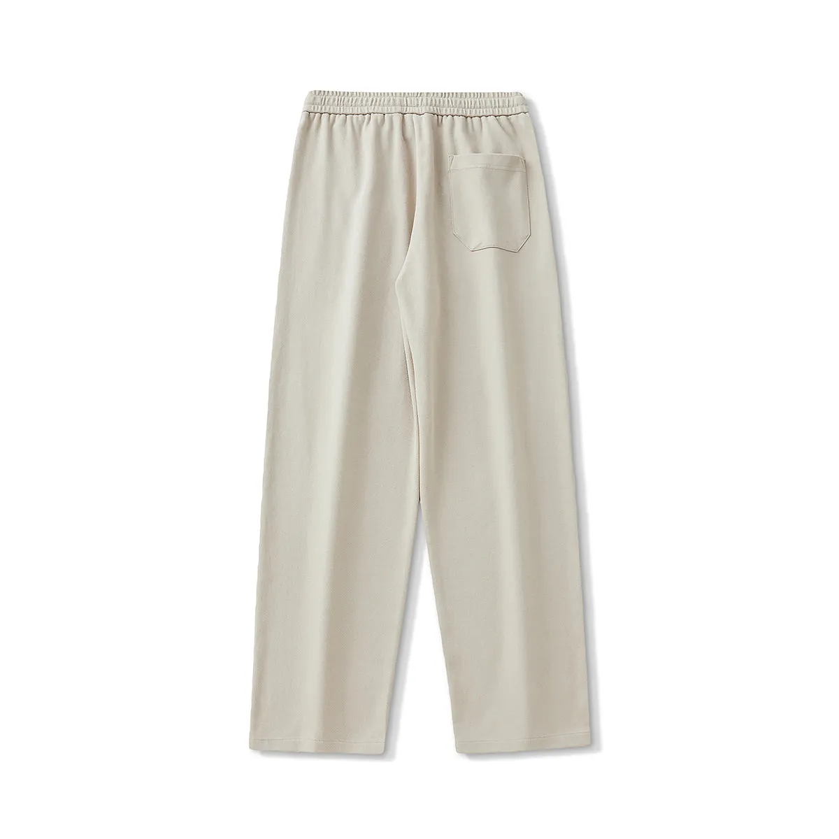 Drawstring Front Seam Relaxed Jogger