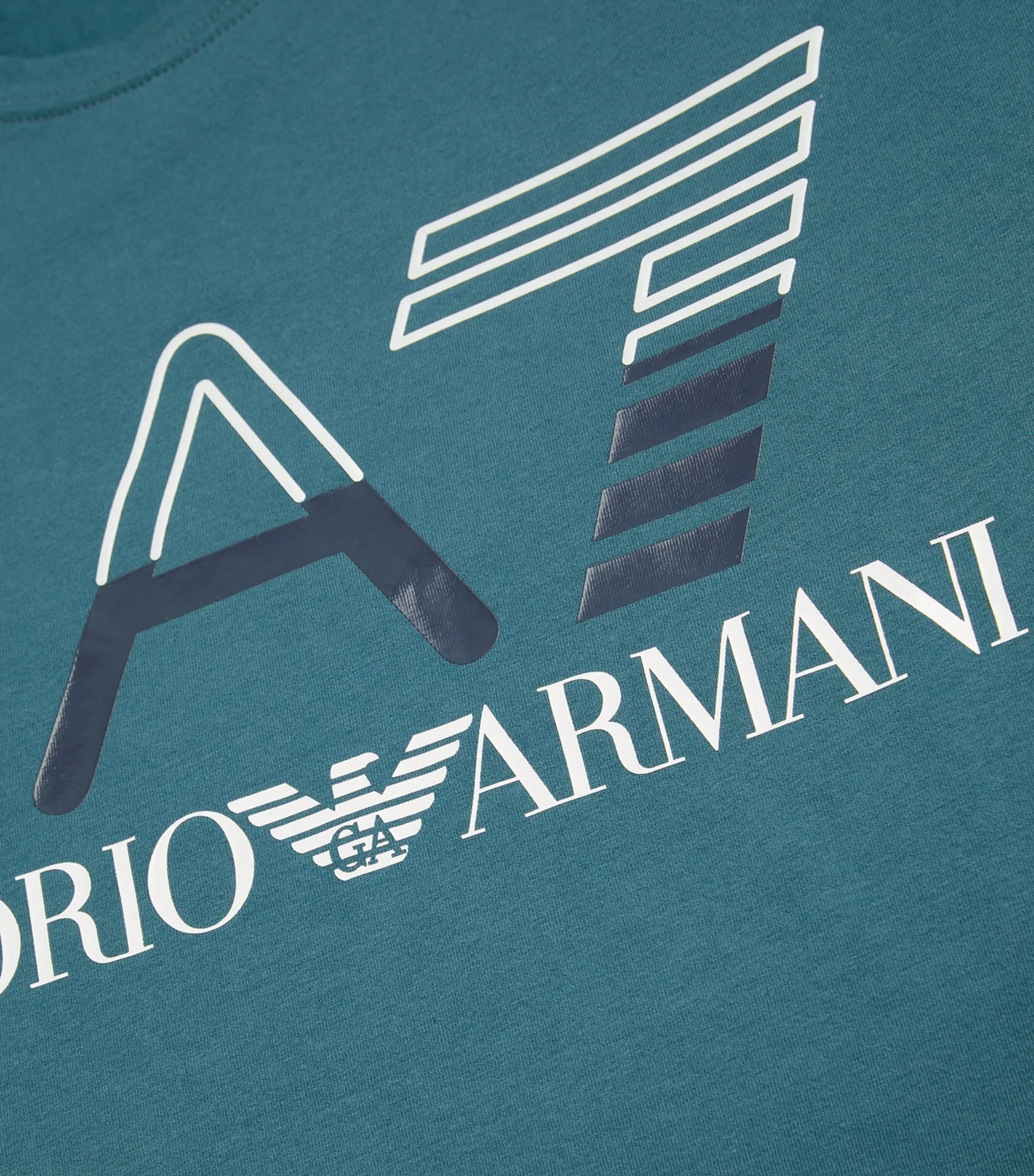 EA7 Emporio Armani 3RPT07 Jersey T-Shirt Mediterranea Blue