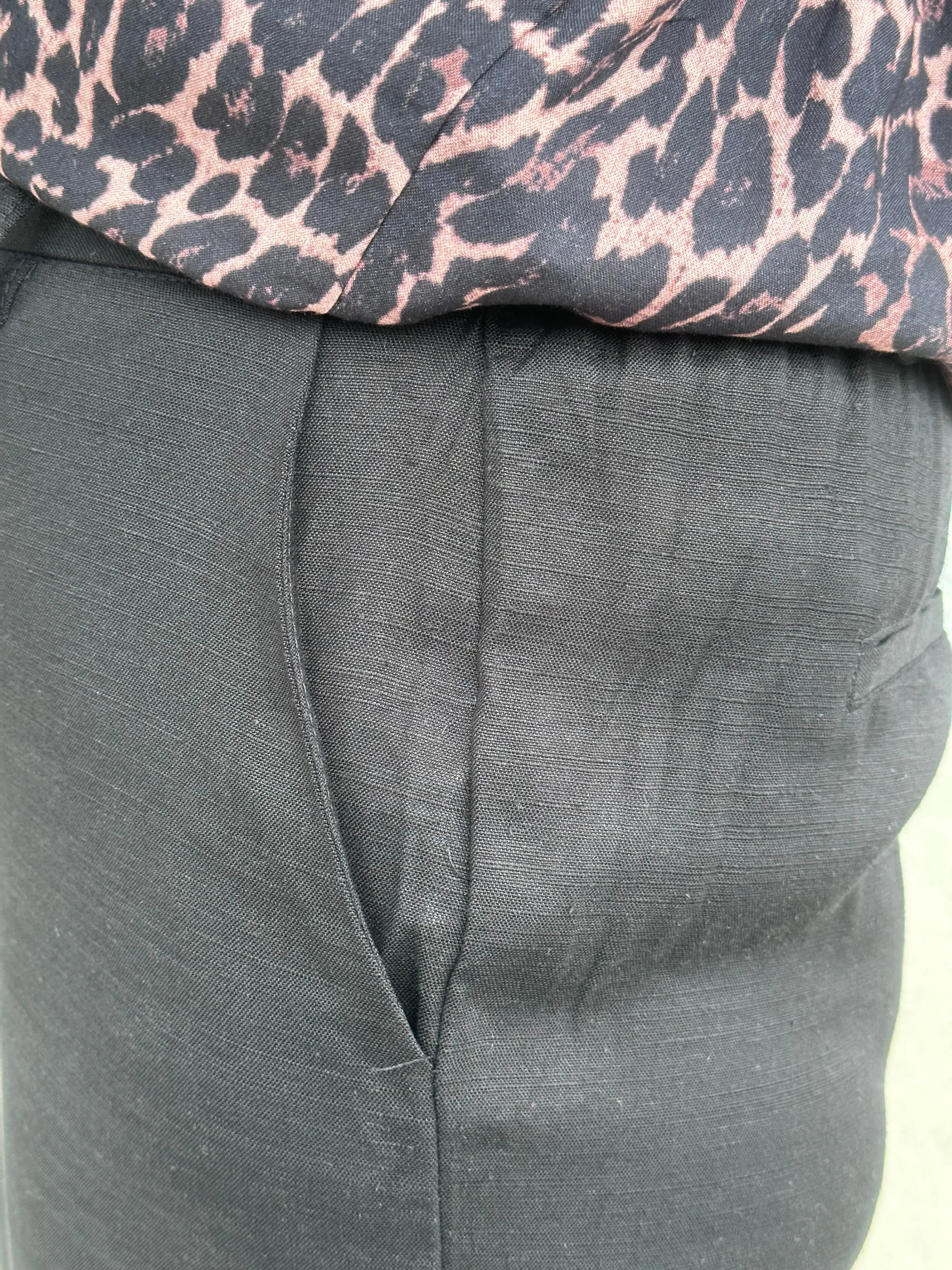 Easy Black Trouser