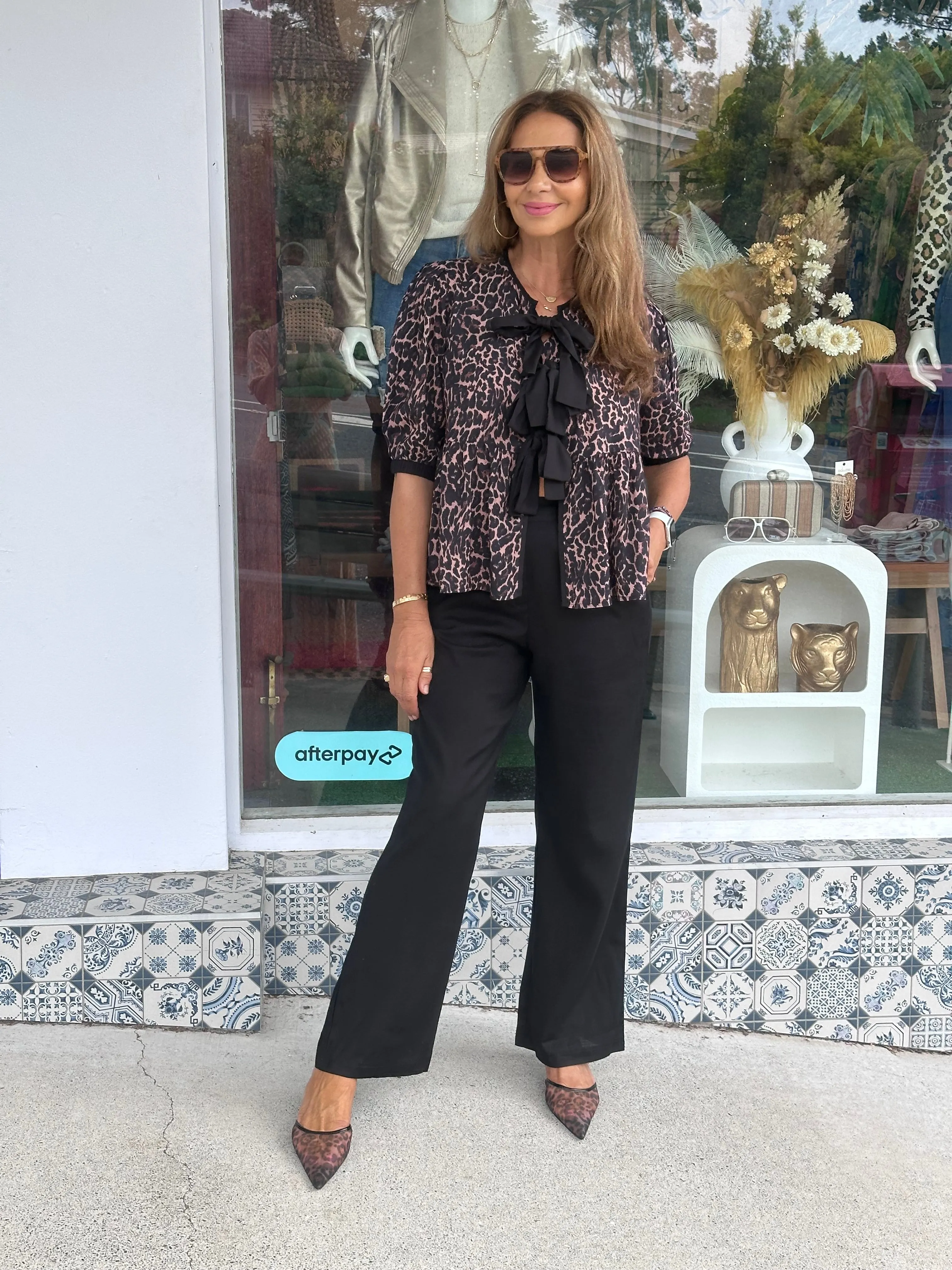 Easy Black Trouser