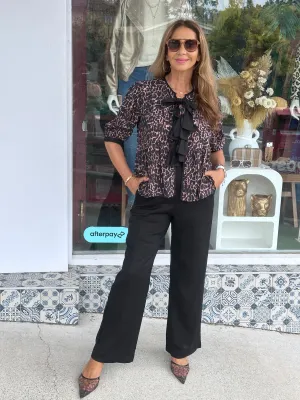 Easy Black Trouser