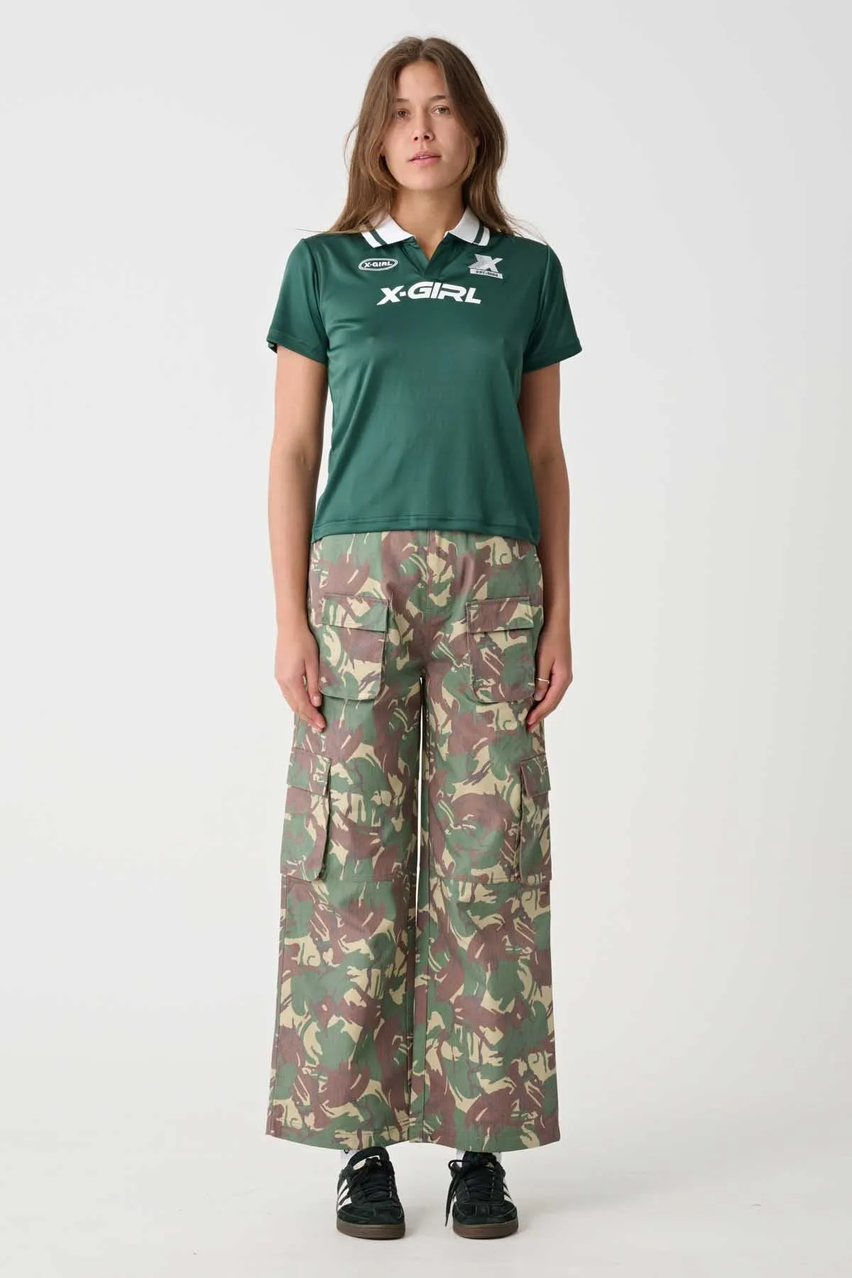 EASY CARGO PANT - Green Camo