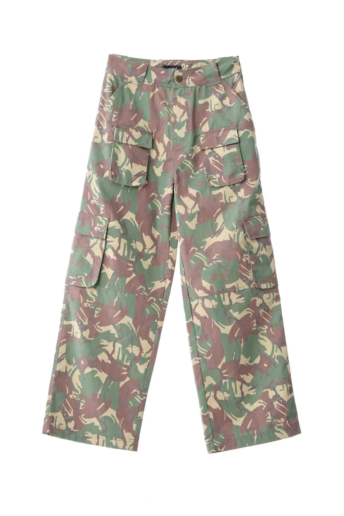 EASY CARGO PANT - Green Camo