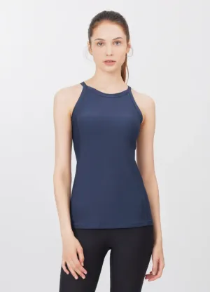 easyoga LA-VEDA Base Halterneck - B08 Ink Blue