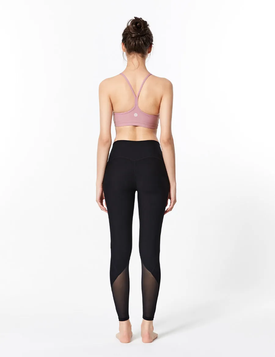 easyoga LA-VEDA Freedom Bra6 - P14 Dusty Rose Purple