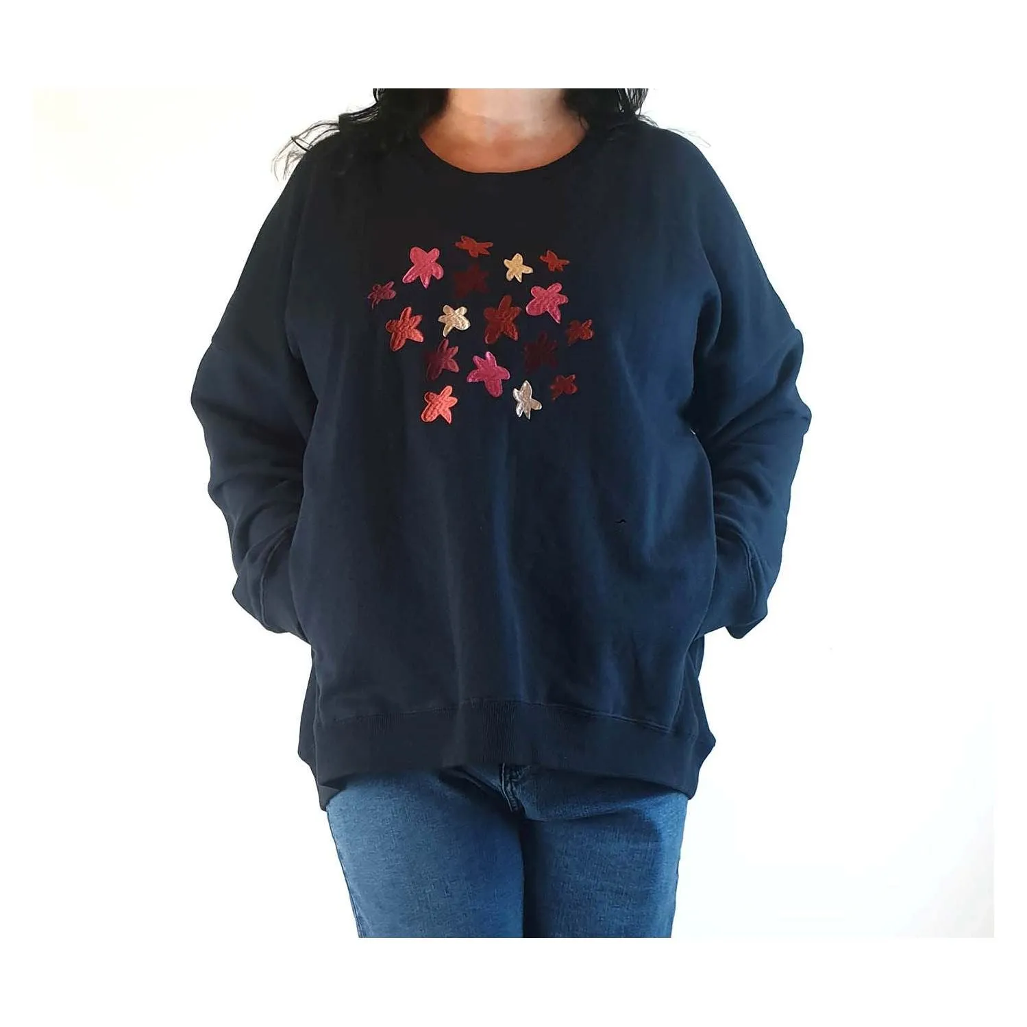 Elm navy jumper size 18