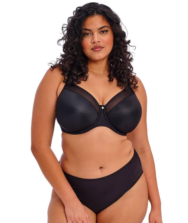 Elomi Smooth Underwire Moulded T-Shirt Bra - Black