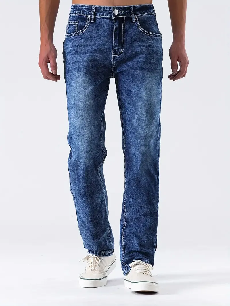 Ethan - casual slim fit stretched jeans for men