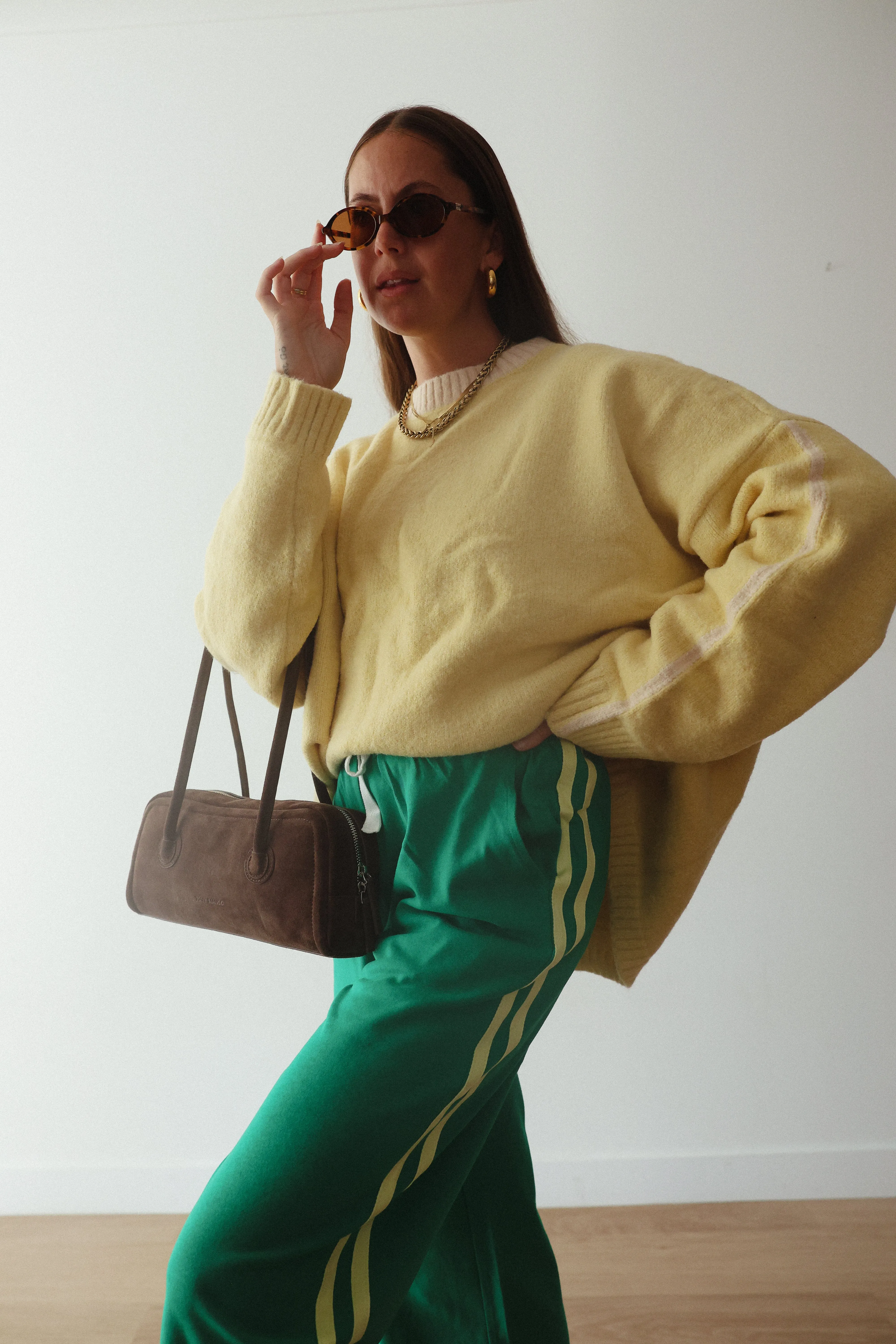 Everyday pants - melon