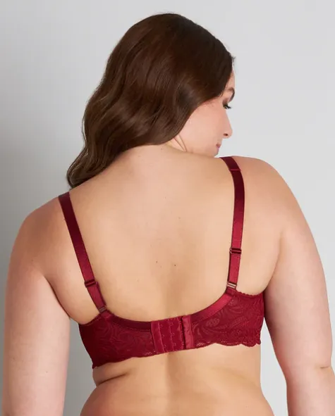 Fayrefrom Lace Perfect Contour Bra - Biking Red