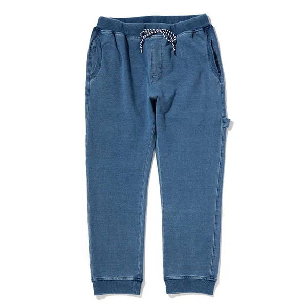 feel so easy good things for relaxing | フィールソーイージーグッドシングスフォーリラクシング　Indigo Stretch Sweat Rib Pants