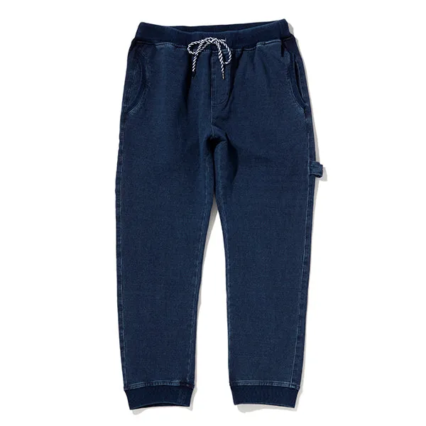 feel so easy good things for relaxing | フィールソーイージーグッドシングスフォーリラクシング　Indigo Stretch Sweat Rib Pants
