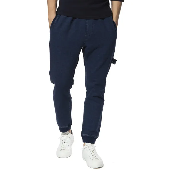 feel so easy good things for relaxing | フィールソーイージーグッドシングスフォーリラクシング　Indigo Stretch Sweat Rib Pants