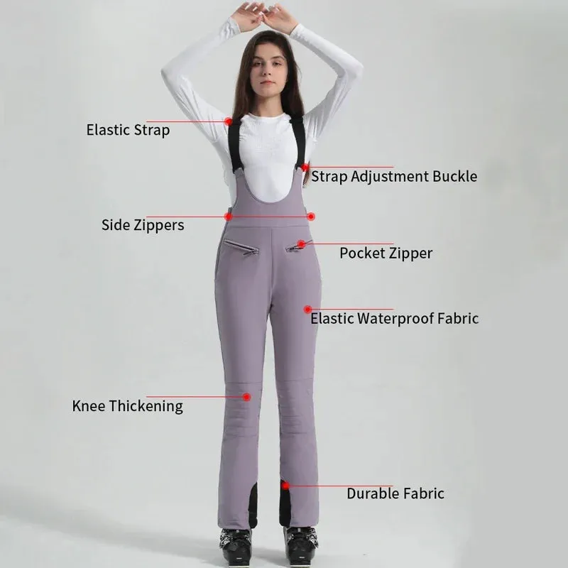 Female Ski Bib