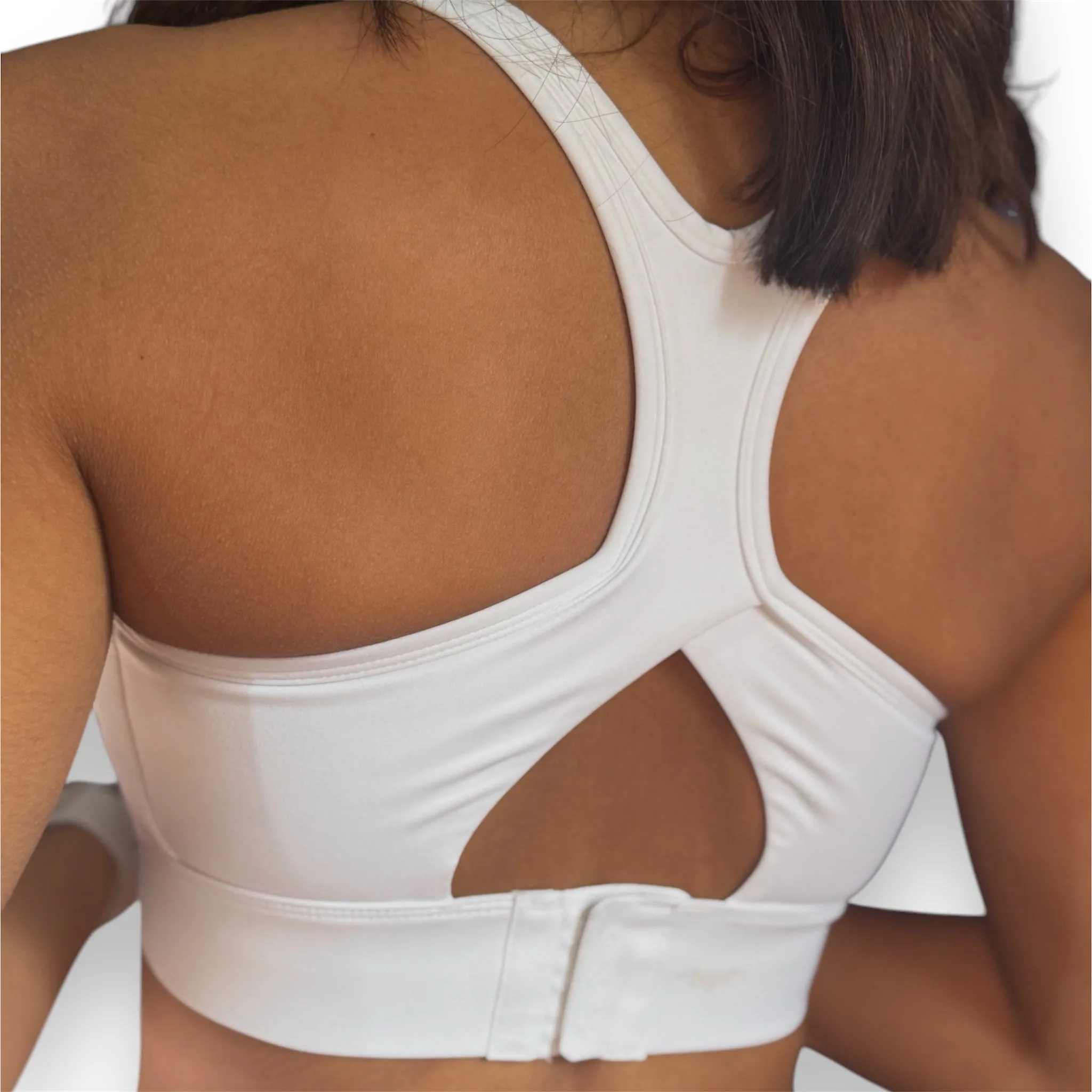 Fit Adjustable Bra - White