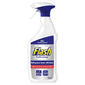 Flash Professional Multi-Purpose Cleaner With Bleach 750ml